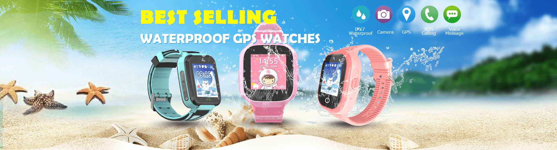 Waterproof Kids Smartwatch