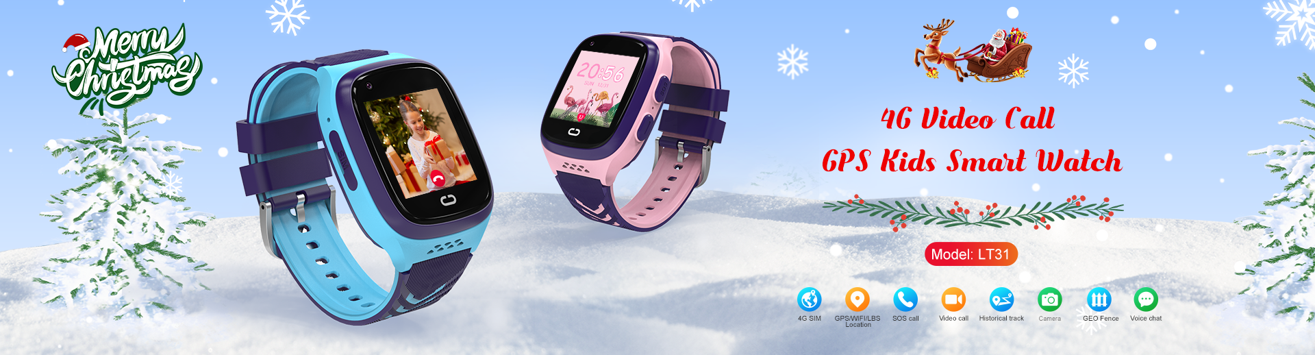 Waterproof Kids Smartwatch