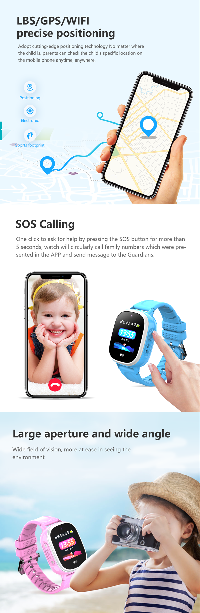 Kids Smart Watch TD-31