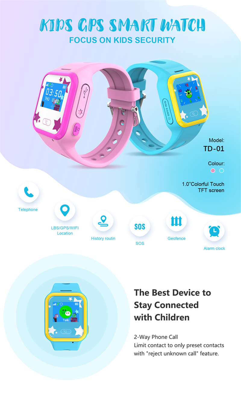 kids smartwatch TD-01