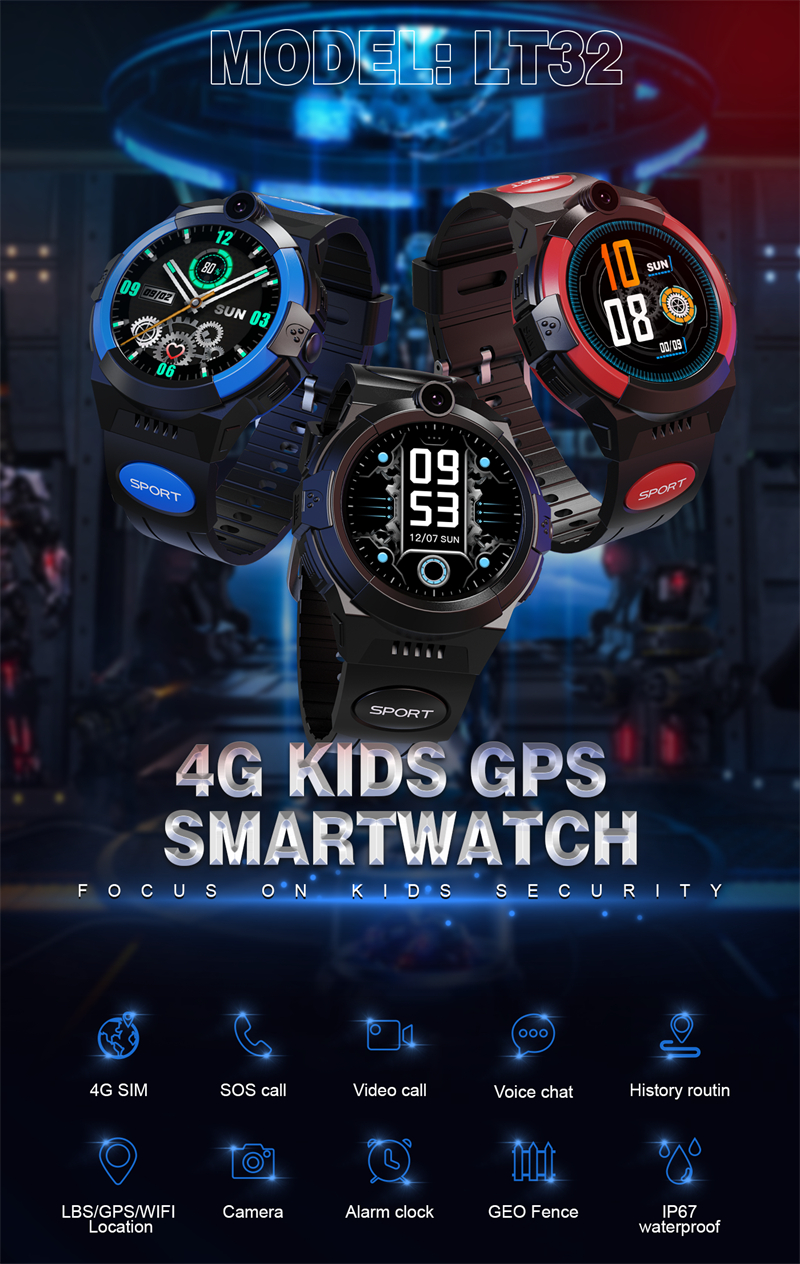 4G Video Call Watch LT32