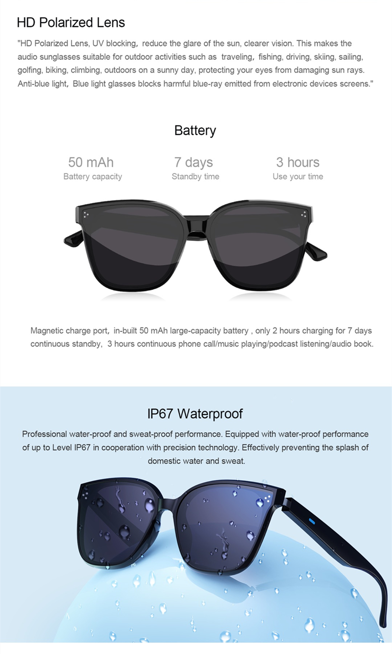 Bluetooth Smart Sunglasses SG1