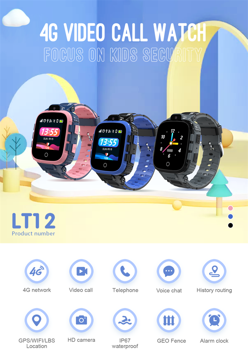 4G Video Call Watch LT12